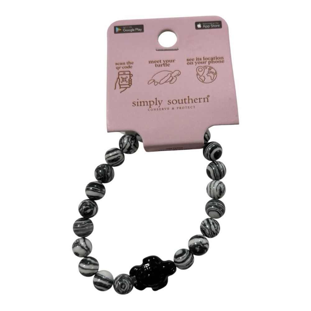 Simply Southern Tracker Turtle Jewelry Bracelet
